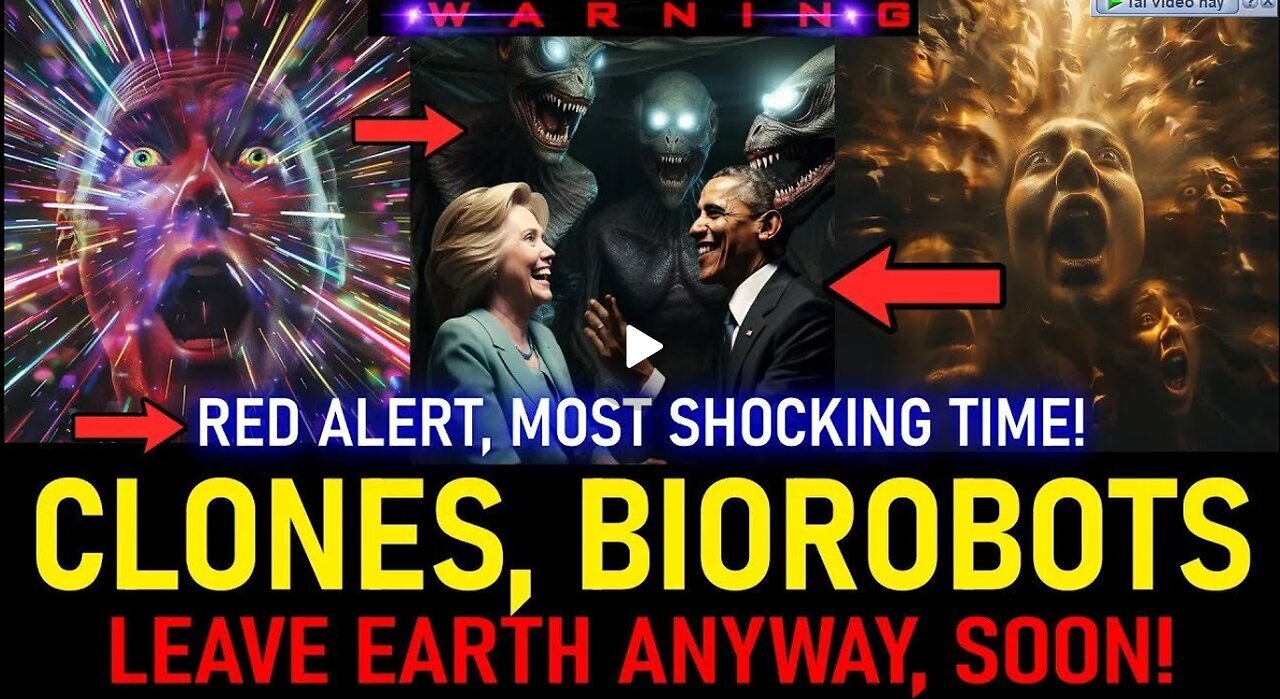 Millions Of Clones, Low Vibration Creatures Embodied As Humans That Will Leave Earth!!