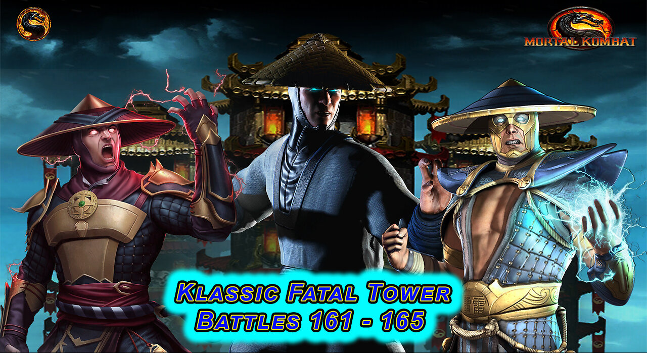 MK MOBILE. Klassic Fatal Tower Battles 161 - 165