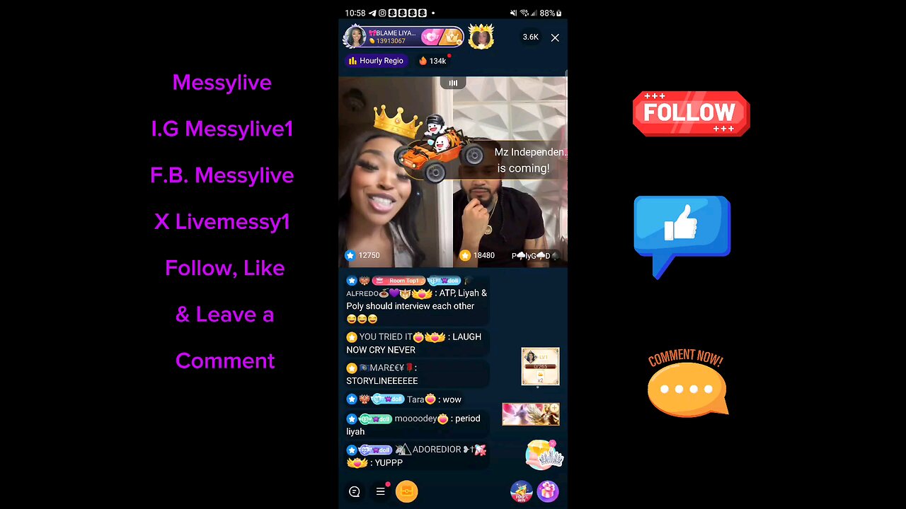 Liyah & Philly it's Over, Poly Your turn 😁