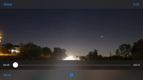 Strange rocket in the sky 👀 ?