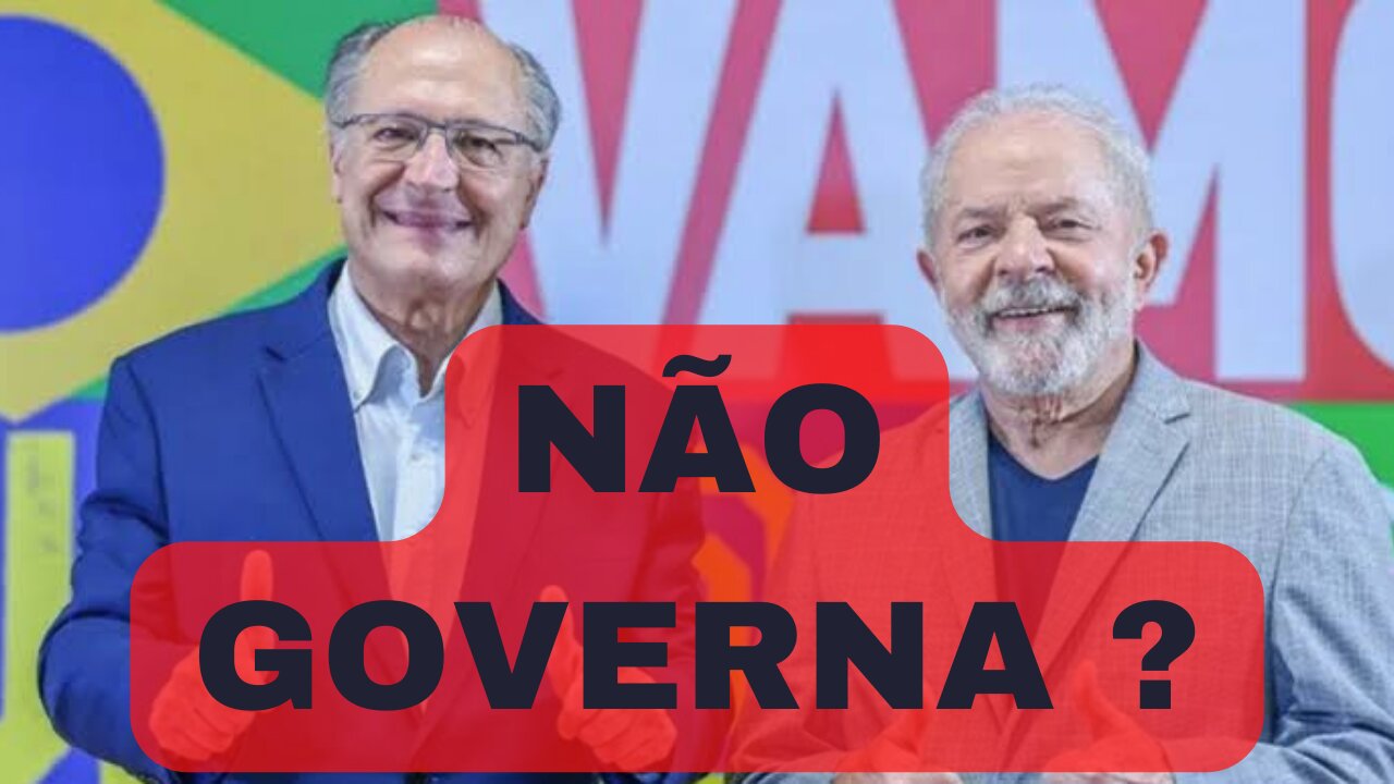 O LULA NÃO CONSEGUIRA GOVERNAR 4 ANOS