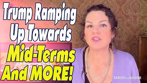 TAROT BY JANINE CHAT’S WITH ASHLEY SAGE 😎 TRUMP RAMPING UP TOWARDS