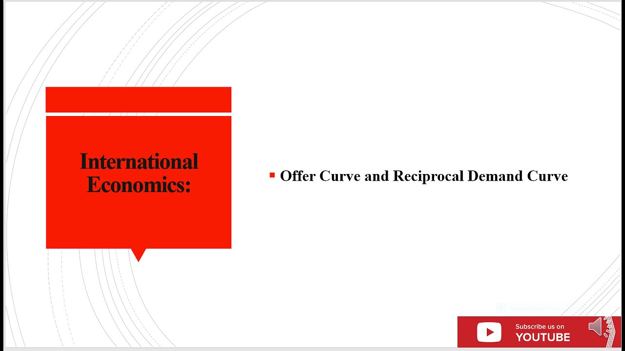 offer curve of reciprocal demand curve