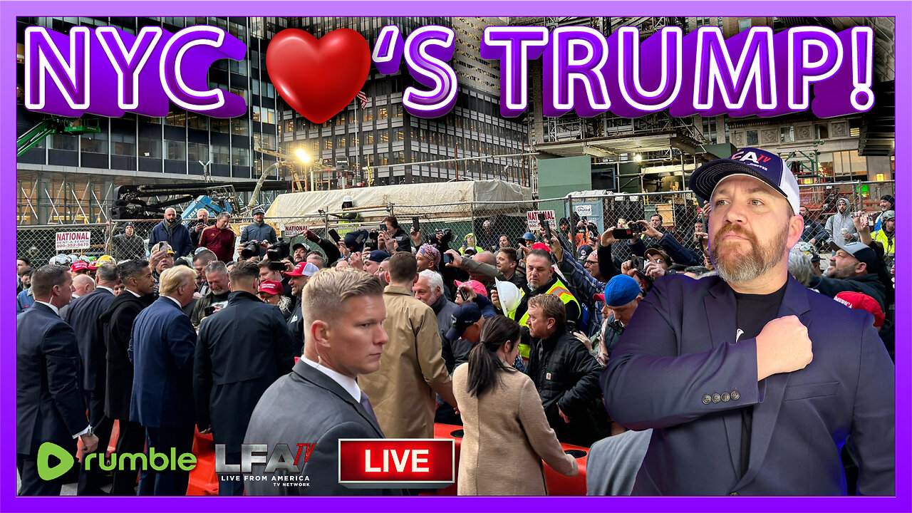 NYC LOVES TRUMP! | LIVE FROM AMERICA 4.25.24 11am EST