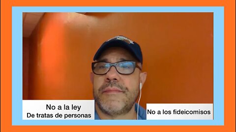 No a la ley de tratas de personas y no a los fideicomisos