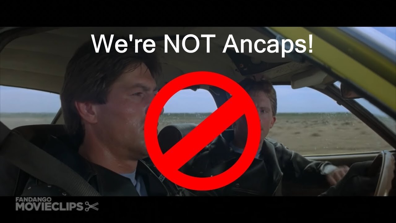 Mad Max ISN'T an Ancap Movie!