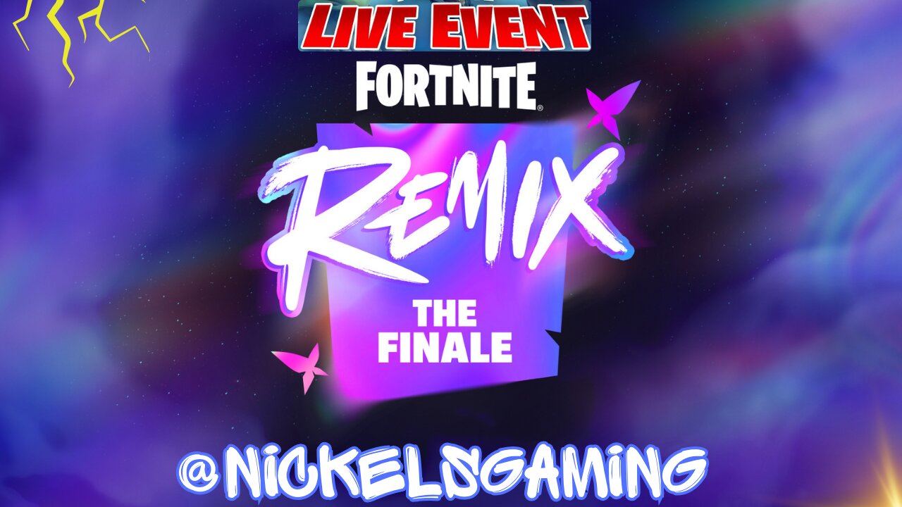 🔴LIVE-Fortnite Remix Chapter 2 The Finale Pew Pew