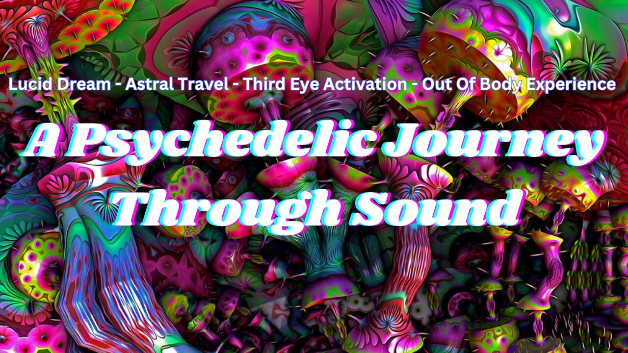 A Psychedelic Mushroom Journey Through Sound - Out Of Body Experience Sound Bath - LIVE