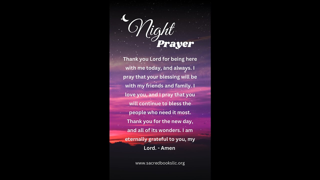 Nighttime 🕯️Prayer