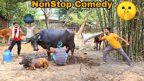 Must Watch Funny 😜😂Comedy Videos 2024 part 4 NonStop Comedy Video