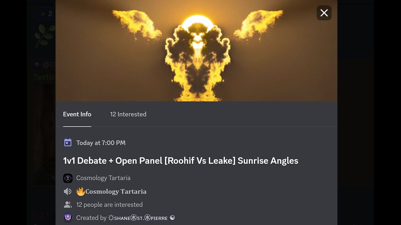 1v1 Debate + Open Panel [Roohif Vs Leake] Sunrise Angles