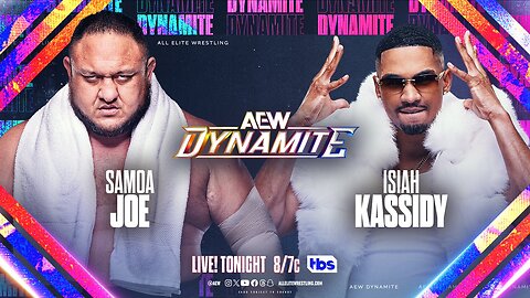 Samoa Joe vs. Isiah Kassidy: Intense Showdown! #shorts