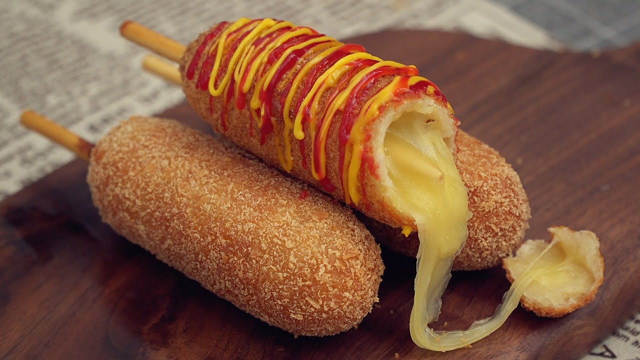 Mozzarella Cheese Corn Dog Recipe