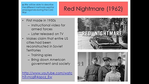 Grindhouse Favorite; RED NIGHTMARE, Jack Webb, 1962 (ANTI-COMMIE WARNING!)