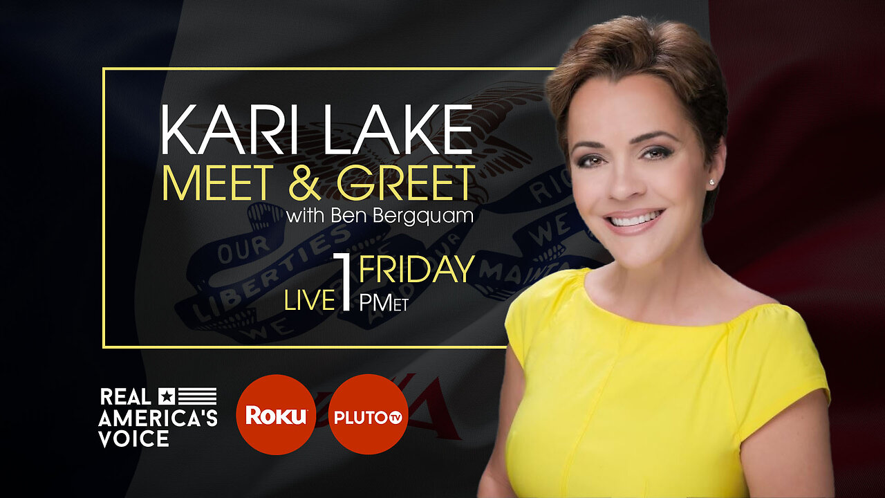 KARI LAKE MEET & GREET LIVE AT 1PM EST.