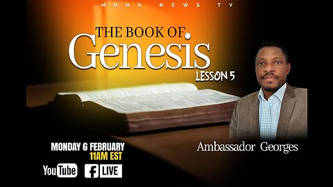 The Book of Genesis Lesson 5