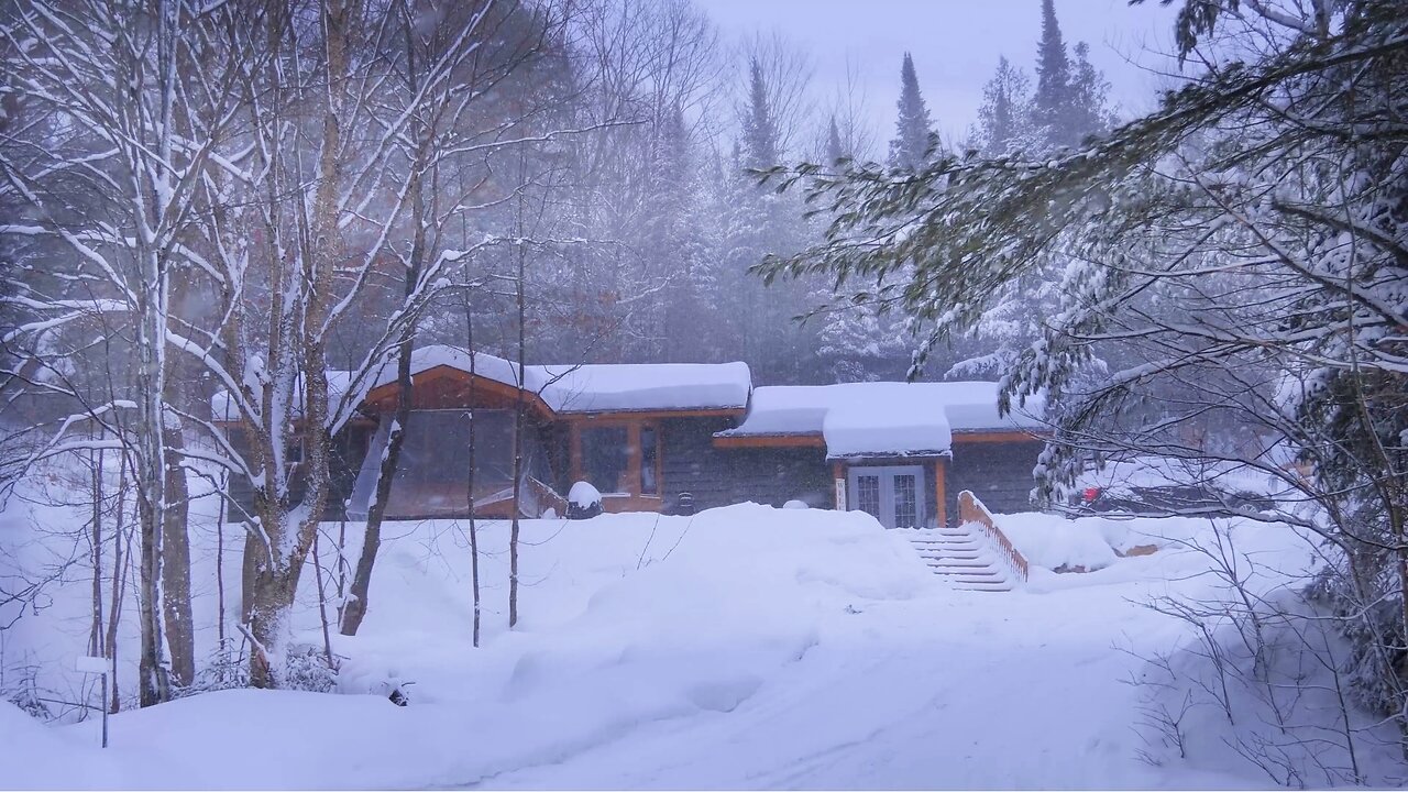 Muskoka Snow Storm - Traveling into Muskoka region Massive Snowstorm