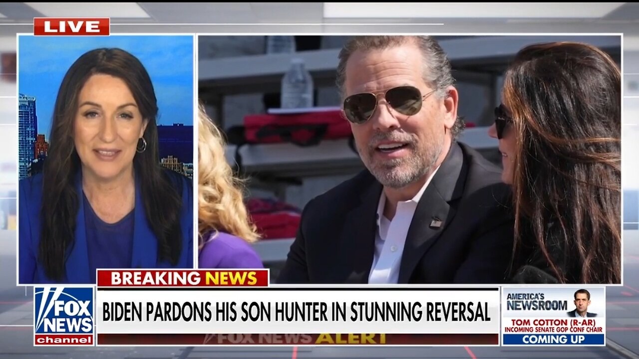 Miranda Devine Predicts Joe Biden Will Pardon Another Family Member