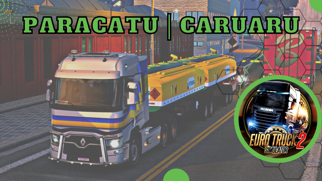 EURO TRUCK SIMULATOR 2 | Paracatu ➢ Caruaru | G27 | Mapa EAA | Gameplay No Commentary