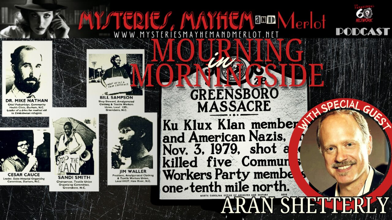 Mourning in Morningside with Aran Shetterly - Mysteries, Mayhem & Merlot