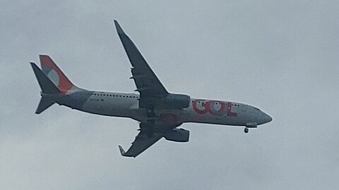 Boeing 737-800 PR-GYD coming from Salvador to Fortaleza