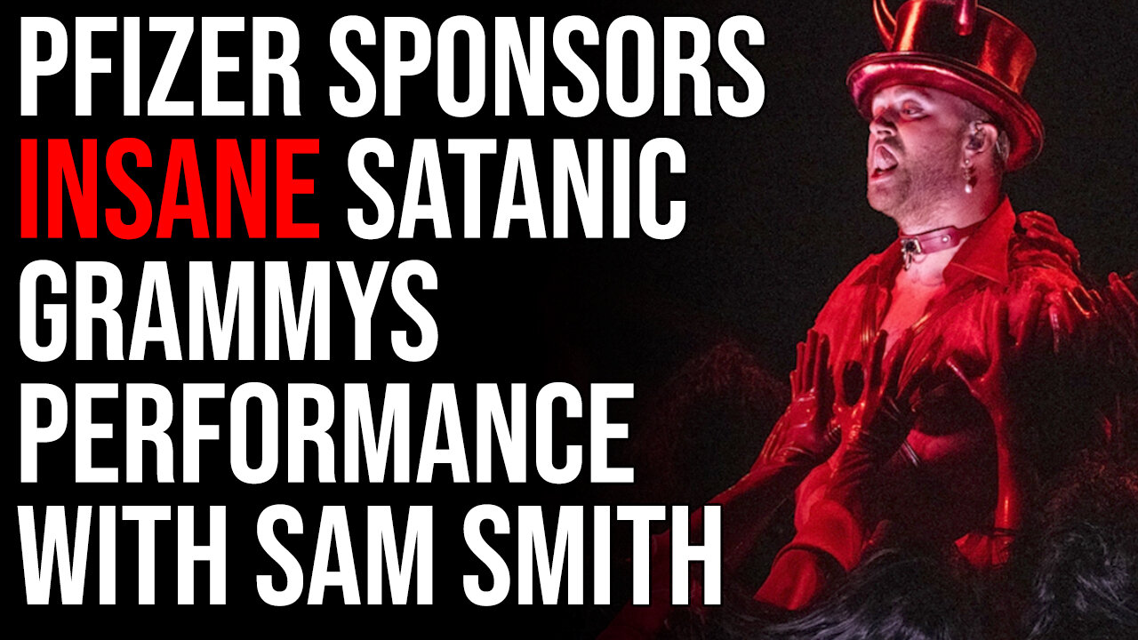 Pfizer Sponsors Insane Satanic GRAMMYs Performance With Non-Binary Singer