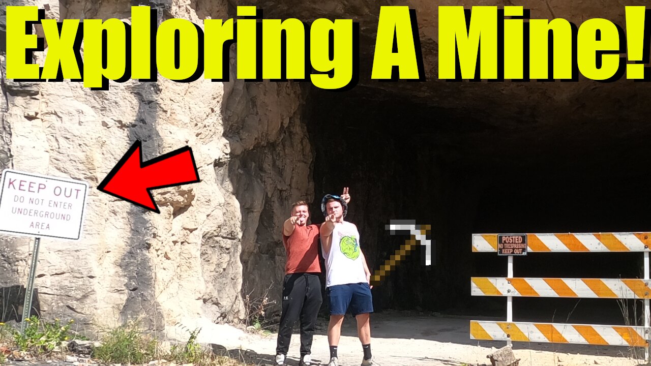 We Snuck Into a Mine! Salt Lick Point (Valmeyer, Illinois)