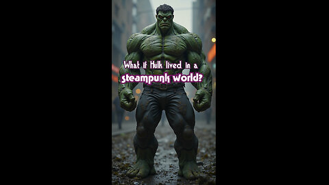 Hulk in a Steampunk World