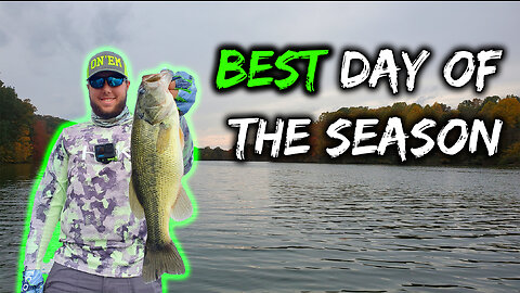 BEST Day of the Season - Blue Marsh Lake