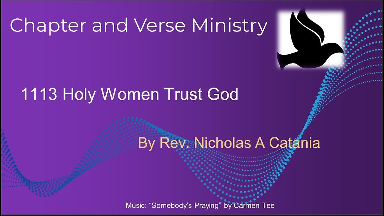 Holy Women Trust God