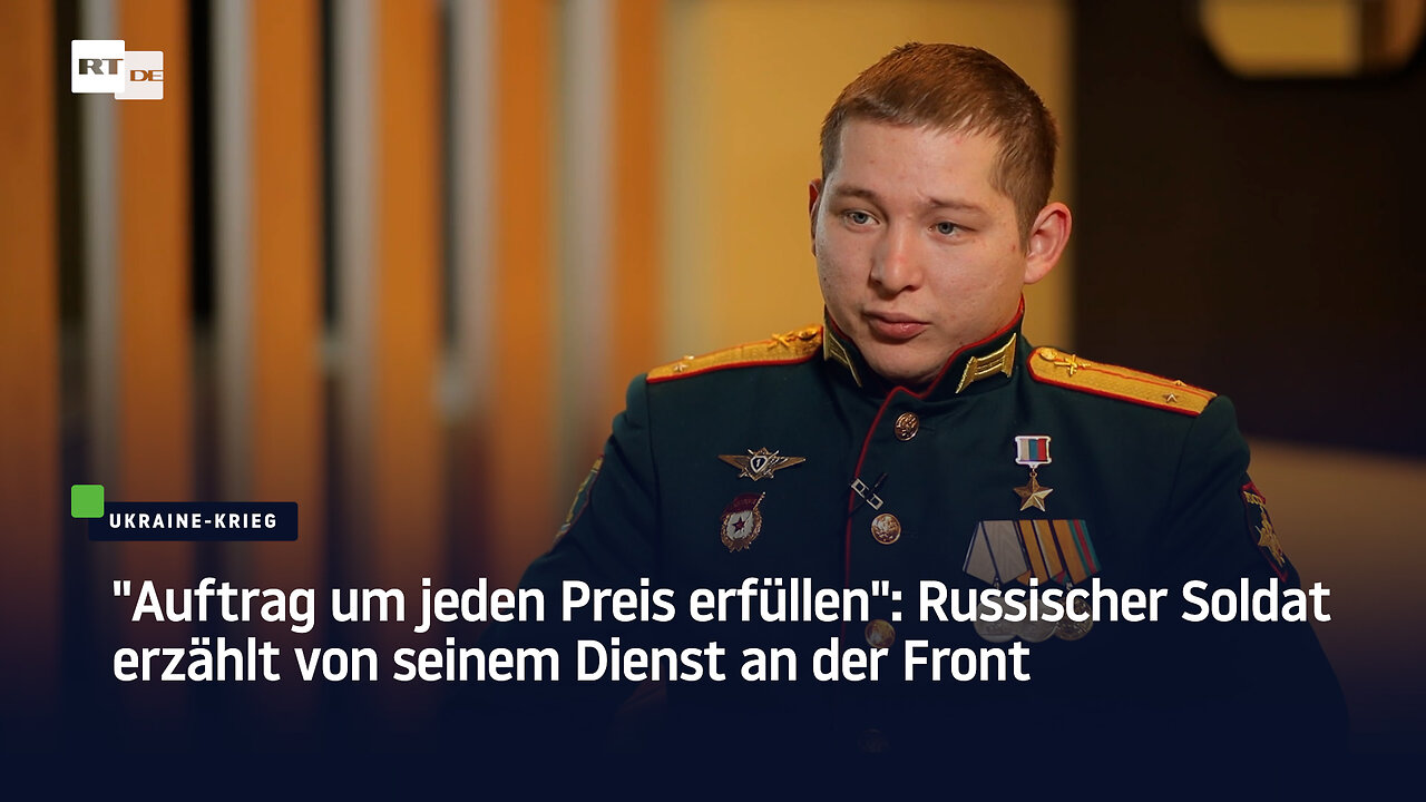 "Auftrag um jeden Preis erfüllen": Russischer Soldat erzählt von seinem Dienst an der Front