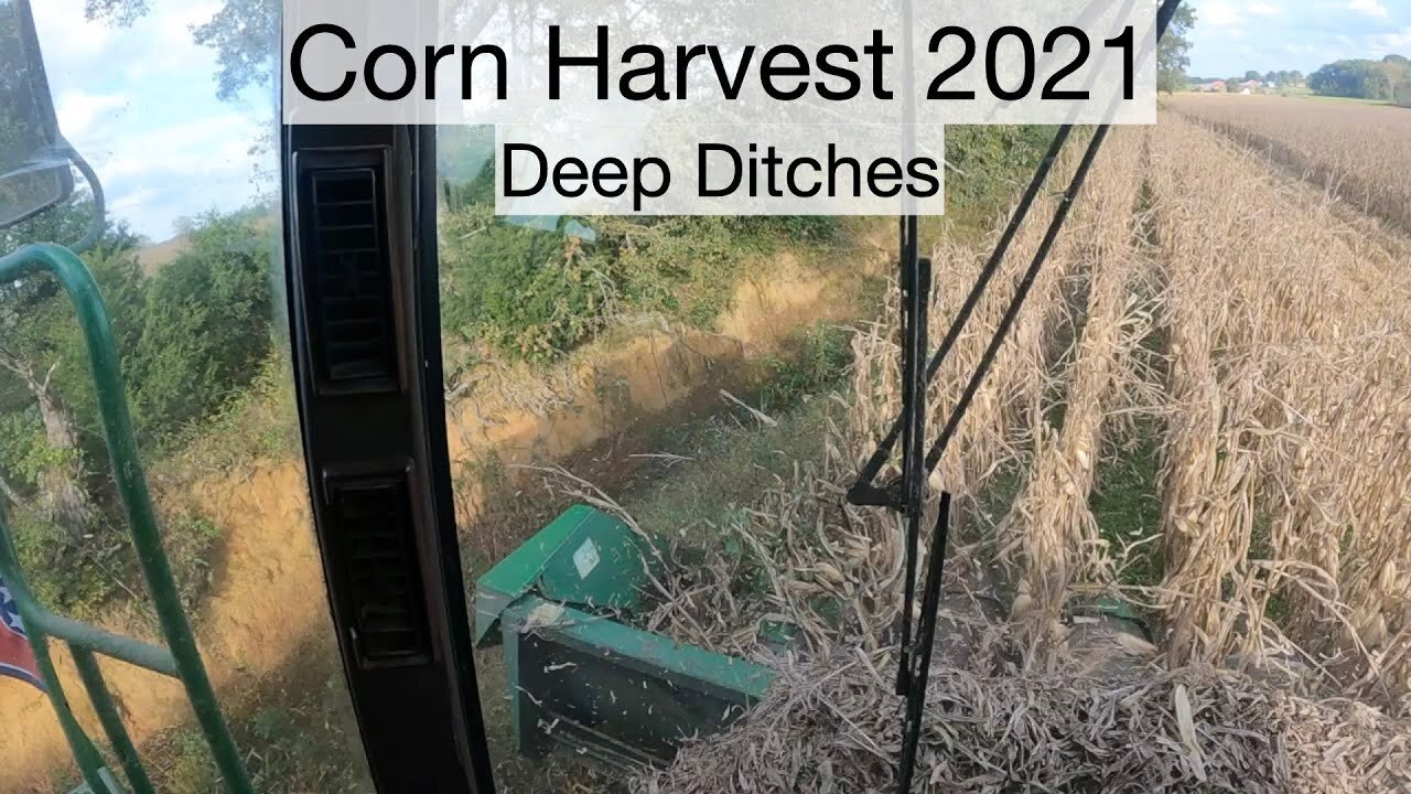 Corn Harvest 2021: Deep Ditches