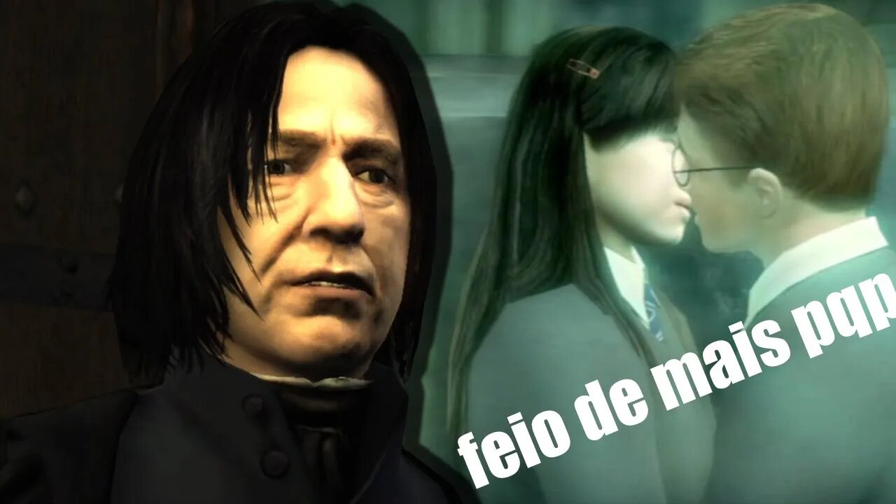 que beijo horroroso, pqp - Harry Potter Ordem da Fênix #3