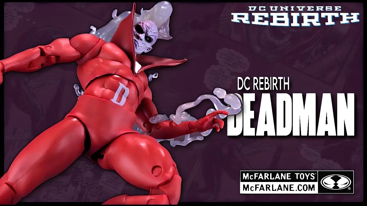 McFarlane Toys DC Multiverse DC Rebirth Deadman Gold Label Edition Figure @TheReviewSpot