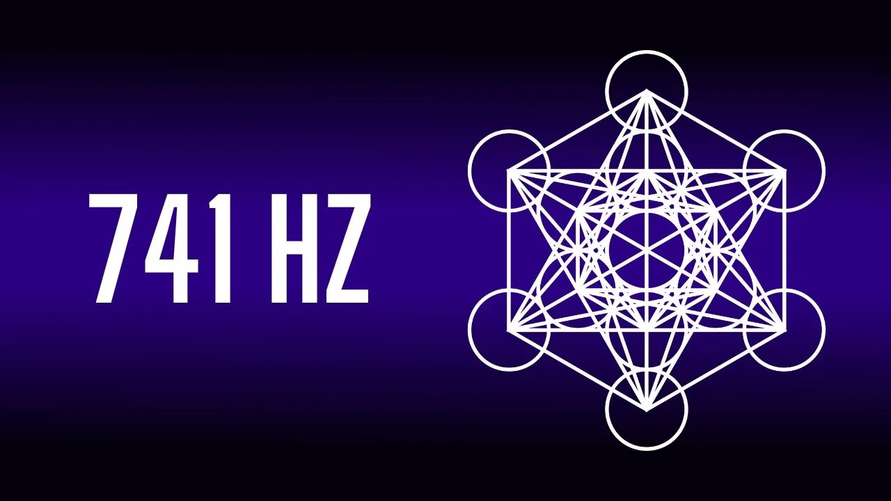 Binaural Solfeggio 741 Hz Puro | Desintoxicação Corporal e Espiritual | Resolução de Problemas