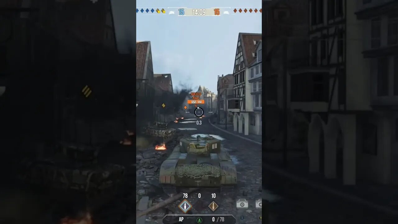 World of Tanks: Me and my partner having some fun. 😁