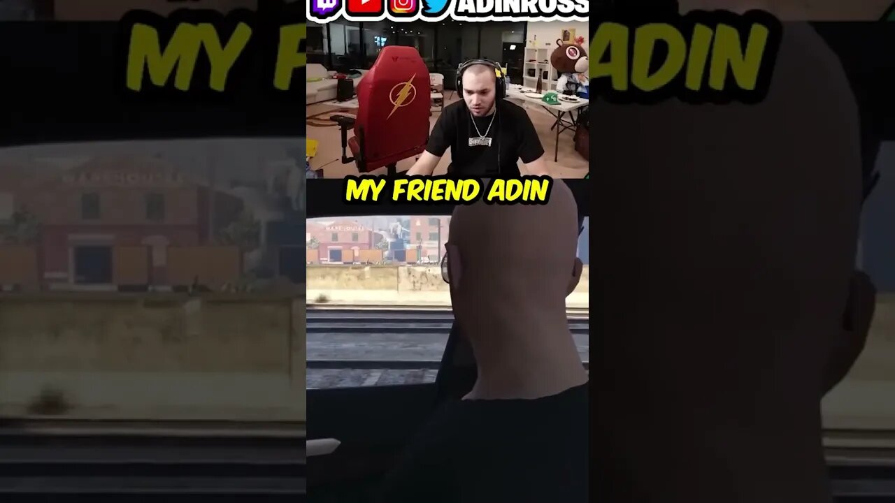 Adin Ross Meets Him In The GTA