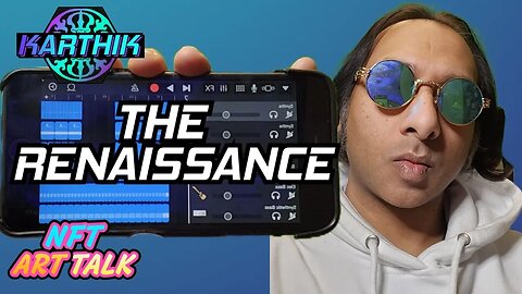 🎶 KARTHIK - The Renaissance GarageBand ios Live iPhone (Vertical)