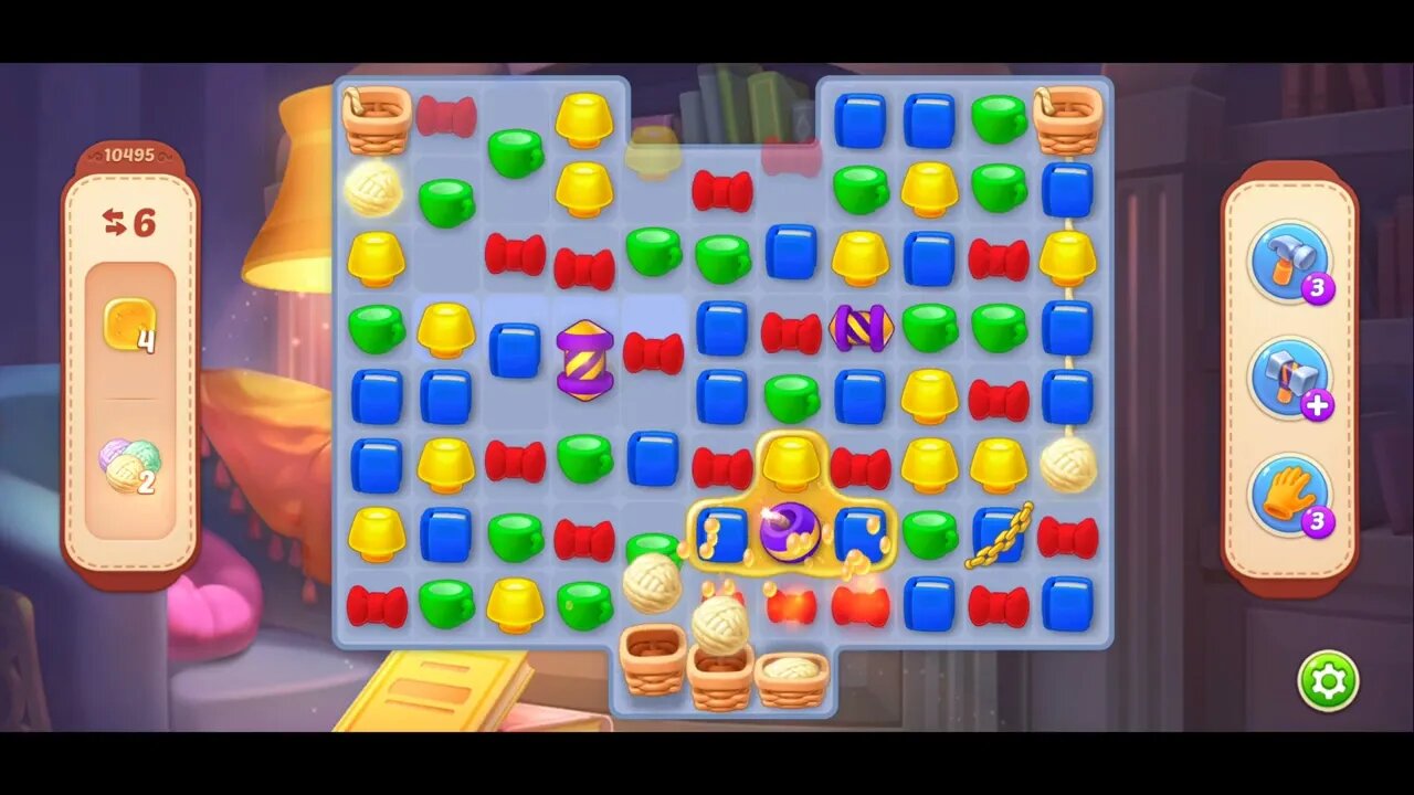 Playrix Homescapes Gameplay Walkthrough Level 10495