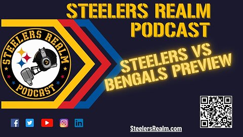 Steelers vs Bengals week 13 matchup preview | SRP S6-E47 11/29/2024