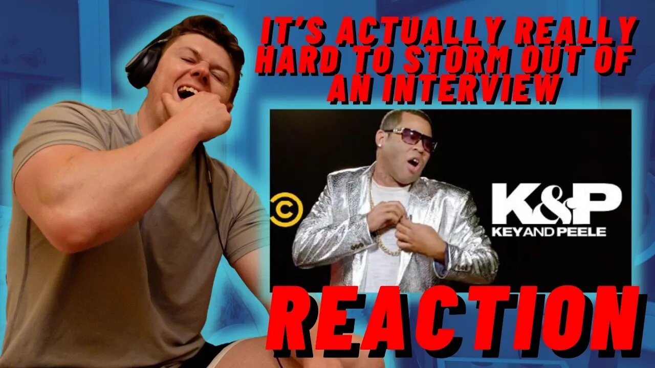 IRISH REACTION TO Key & Peele - It’s Actually Really Hard to Storm Out of an Interview