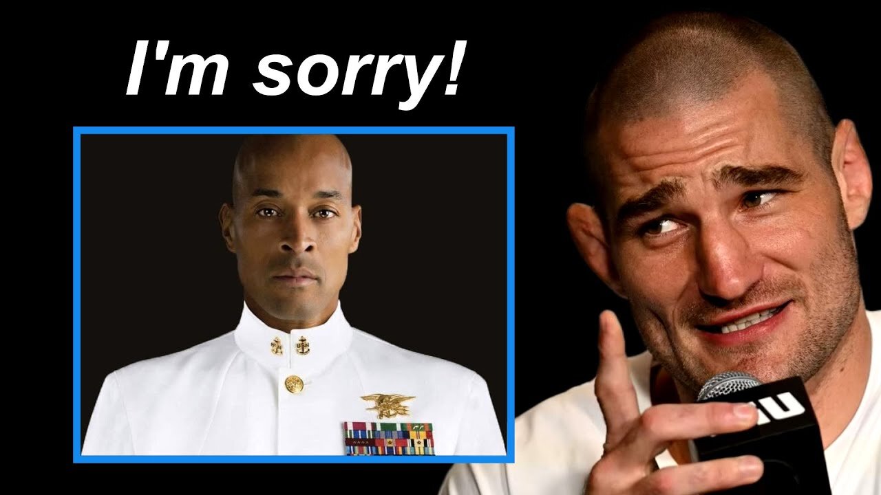 Sean Strickland Apologizes To David Goggins