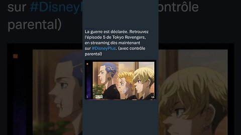 La guerre est déclarée. Retrouvez l'épisode 5 de Tokyo Revengers, en streaming sur #DisneyPlus