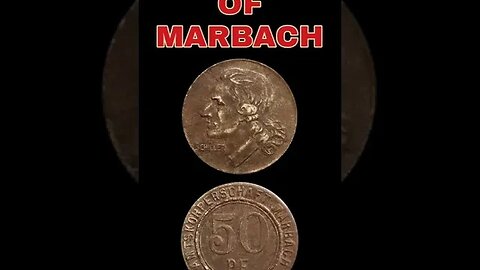 DISTRICT OF MARBACH 50 PFENNIG 1920. #shorts #viral #coinnotesz