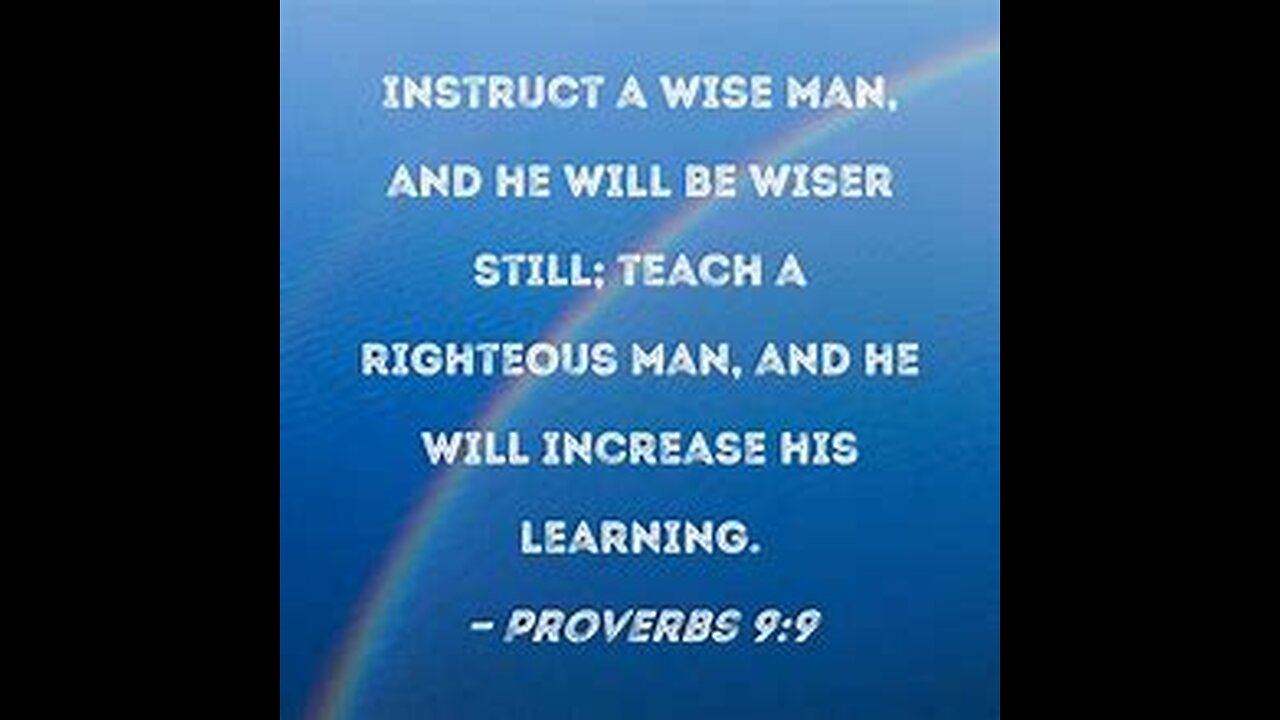 Proverbs 9