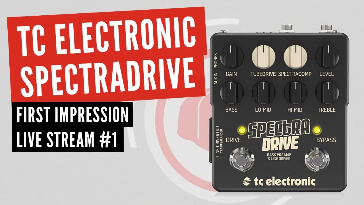TC ELECTRONIC SPECTRADRIVE - FIRST IMPRESSION #1