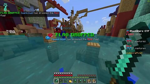 Minecraft noobs destroyed GIGA CTF in Cubecraft