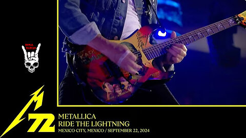 Metallica - Ride the Lightning (Mexico City, Mexico - September 22, 2024)