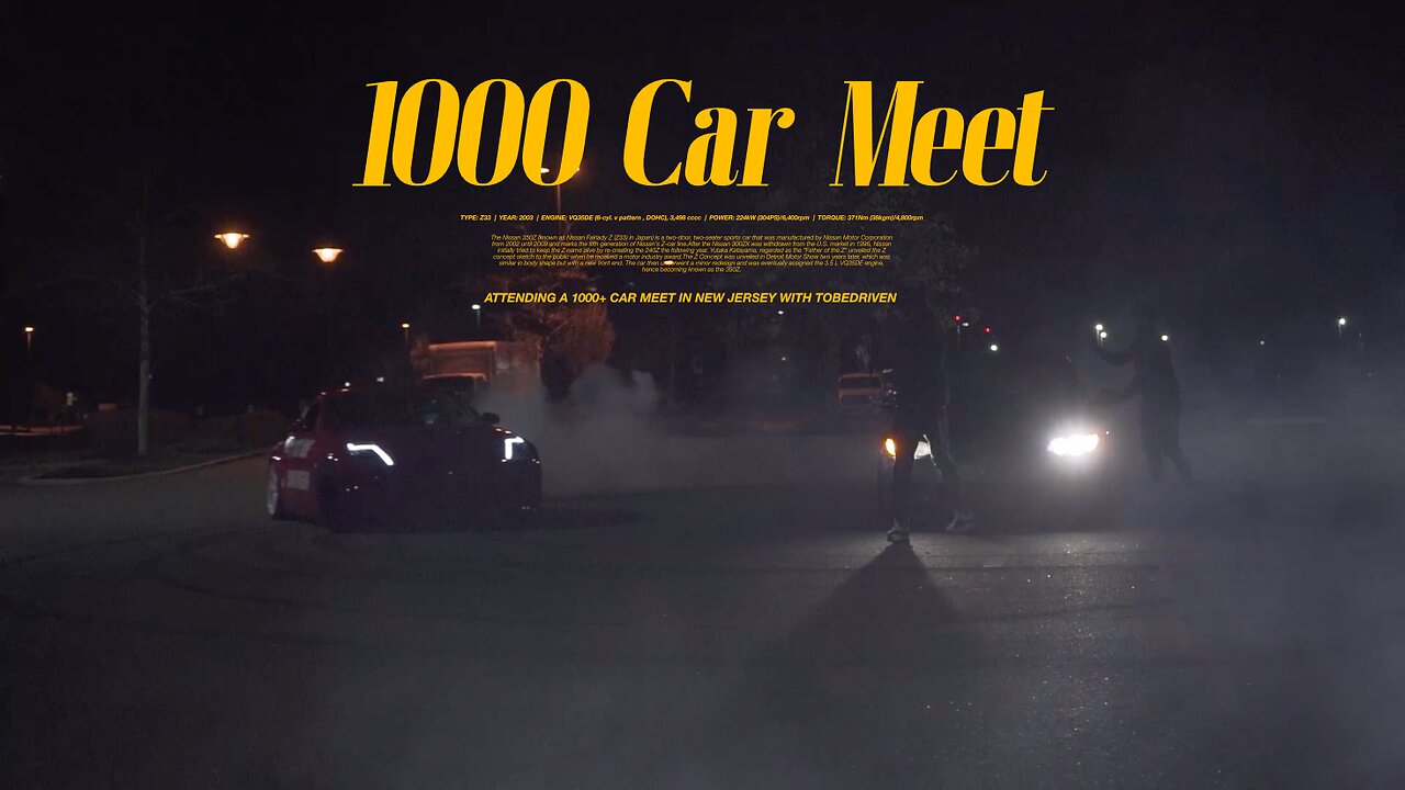 ToBeDriven Gets a Ticket at 1000+ Car Meet