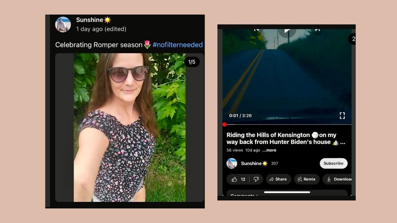 Woman stalks Hunter Biden's house and makes a video about it on YouTube